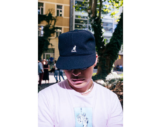 Kšiltovka Kangol - Wool Adj Links - Black