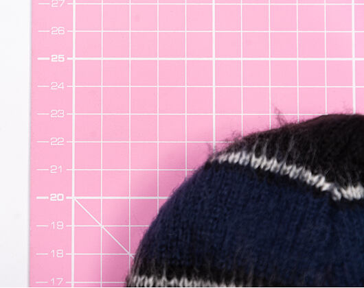 Kulich Kangol - Fuzzy Stripe Beanie - Black