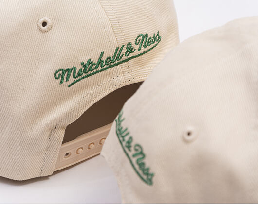 Kšiltovka Mitchell & Ness - Green Orange Pro Crown - Chicago Bulls - Sand/Green
