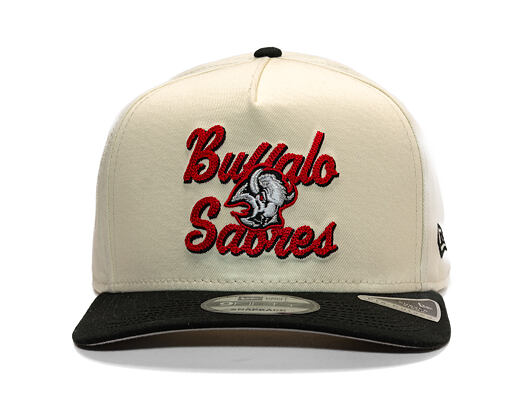 Kšiltovka New Era - NHL Chainstitch 9FIFTY A-Frame - Buffalo Sabres - Chrome White