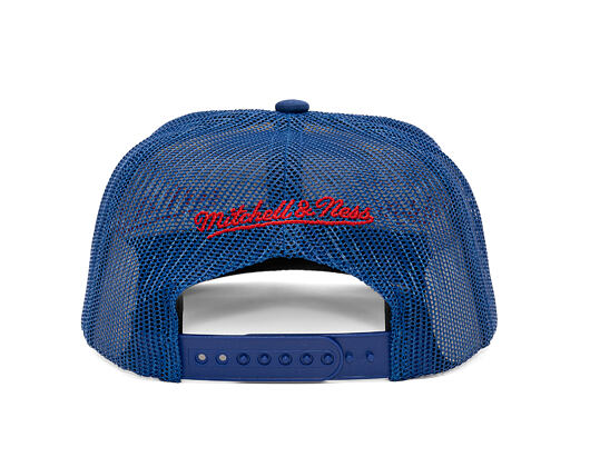 Kšiltovka Mitchell & Ness - NHL Vintage Block Trucker - New York Rangers - Cream