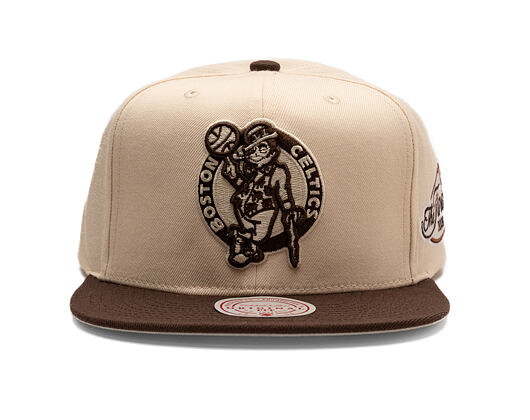 Kšiltovka Mitchell & Ness - NBA Fashion Basic 2T Snapback - Boston Celtics - Cream