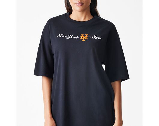 Triko New Era - MLB Graphic Oversized Tee - NY Mets - Black