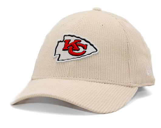 Kšiltovka New Era - NFL Cord 9FORTY M-Crown - Kansas City Chiefs - Cream