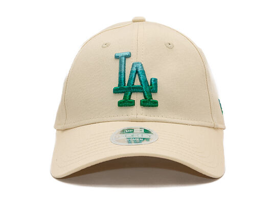 Dámská Kšiltovka New Era - MLB Womens Metallic Logo 9FORTY - LA Dodgers - Cream