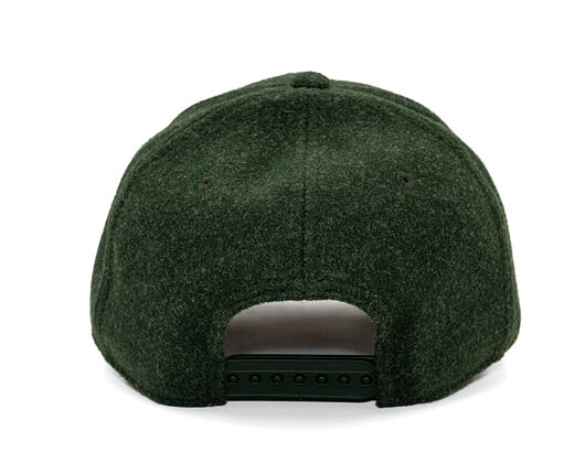 Kšiltovka New Era - MLB Melton Wool 9FORTY - LA Dodgers - Dark Green / White