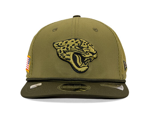 Kšiltovka New Era - NFL25 "Salute to Service" - 9SEVENTY Stretch-Snap - Jacksonville Jaguars