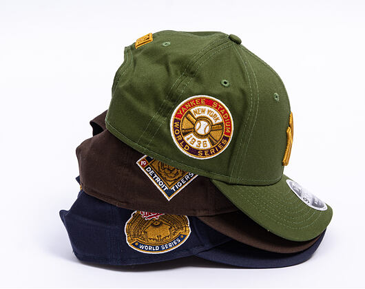 Kšiltovka New Era - MLB WS Patch 9FORTY M-Crown - Detroit Tigers - Brown