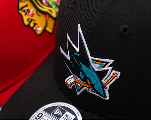 Kšiltovka New Era - NHL 9FORTY M-CROWN - San Jose Sharks - Team Color