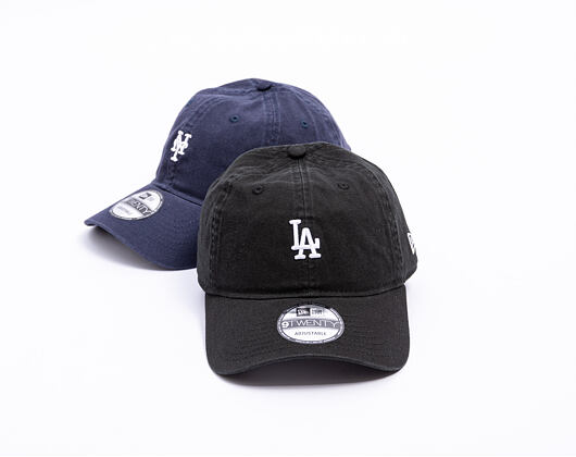 Kšiltovka New Era - MLB Washed Mini Logo 9TWENTY - LA Dodgers - Black