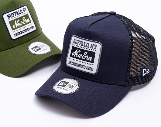 Kšiltovka New Era - Branded Patch Trucker 9FORTY Trucker - Navy