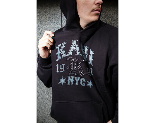 Mikina Karl Kani - Kani Western Os Hoodie - Black