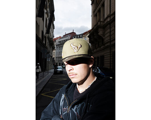 Kšiltovka New Era - NFL25 "Salute to Service" - 9SEVENTY Stretch-Snap - Houston Texans
