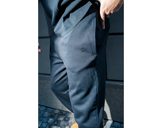 Kalhoty New Era - Branded Washed Straight Sweatpants - Black