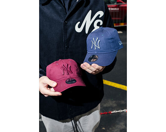 Dětská Kšiltovka New Era - MLB Essential 9TWENTY - NY Yankees - Burgundy
