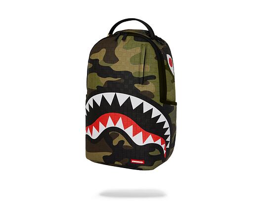 Batoh Sprayground Woodland Camo Check Backpack