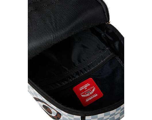 Batoh Sprayground Cream And Brown Tear Check Backpack