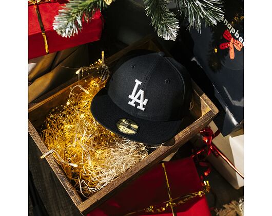 Kšiltovka New Era - MLB Basic 59FIFTY - LA Dodgers - Black / White