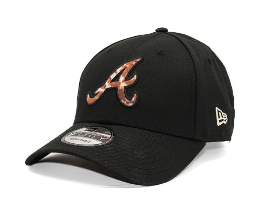 Kšiltovka New Era - Animal Pack 9FORTY MLB Faux Pony Cow Infill - Atlanta Braves