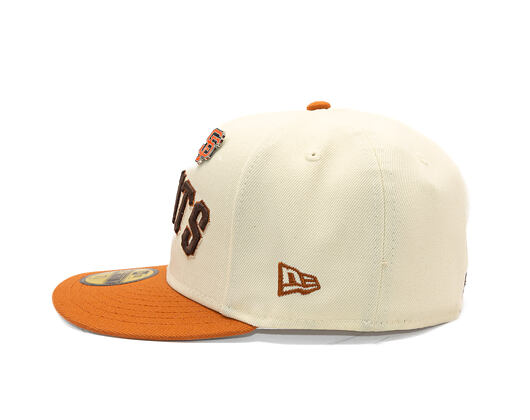 Kšiltovka New Era - MLB 1984 ASG Pin Pre-Curved 59FIFTY - SF Giants - Cream / Brown