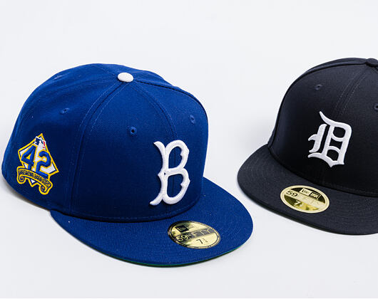 Kšiltovka New Era - 59FIFTY MLB 25 Jackie Robinson - Brooklyn Dodgers
