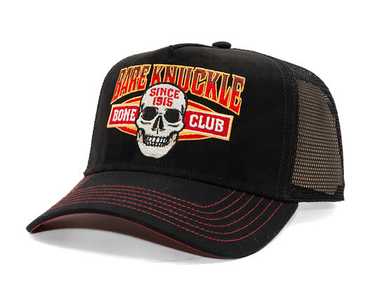 Kšiltovka Stetson - Trucker Cap Bare Knuckle - Black