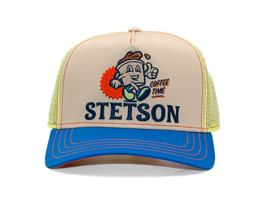 Kšiltovka Stetson - Trucker Cap - Barista Coffee Time - 27