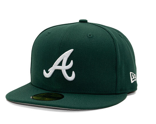 Kšiltovka New Era - MLB Seasonal 59FIFTY - Atlanta Braves - Dark Green