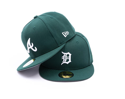 Kšiltovka New Era - MLB Seasonal 59FIFTY - Atlanta Braves - Dark Green