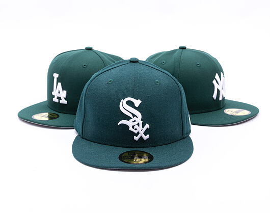 Kšiltovka New Era - MLB Seasonal 59FIFTY - Chicago White Sox - Dark Green