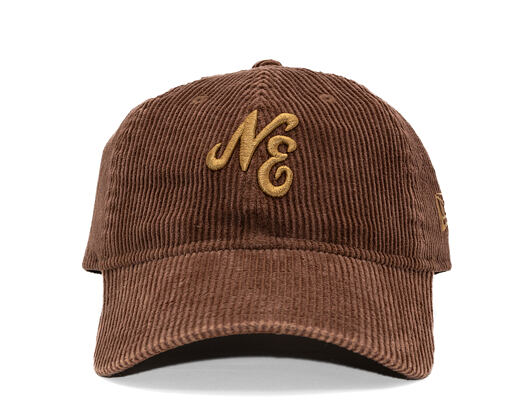 Kšiltovka New Era - Branded Washed Cord 9TWENTY - Chestnut Brown