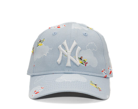Dětská Kšiltovka New Era - MLB Plane All Over 9FORTY - NY Yankees - Sky Blue