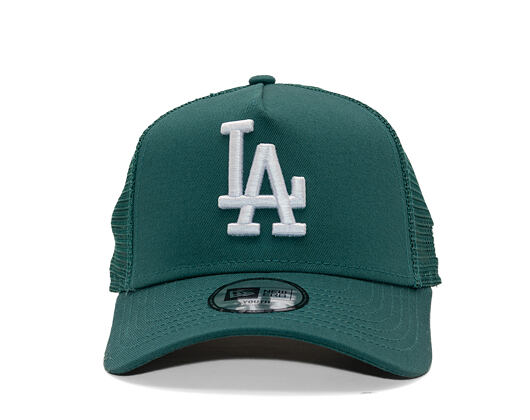 Dětská Kšiltovka New Era - MLB Essential 9FORTY Trucker - LA Dodgers - Pine Green