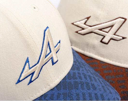 Kšiltovka New Era - F1 Heritage 9FORTY M-CROWN - Alpine Racing - Chrome White
