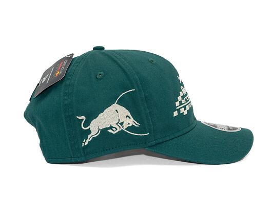 Kšiltovka New Era - F1 Washed 9SEVENTY Stretch-Snap - Red Bull F1 - Pine Green