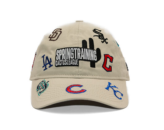 Dětská kšiltovka New Era - MLB Cactus League 9TWENTY - Cactus League Logo - Stone