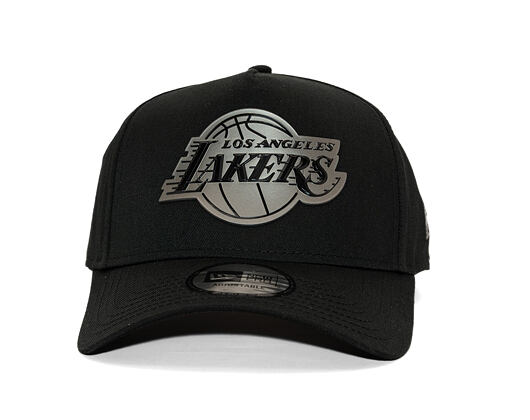 Kšiltovka New Era - NBA Metallic 9FORTY A-Frame - LA Lakers - Black