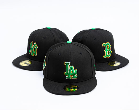 Kšiltovka New Era - MLB 2026 St. Patrick Day 59FIFTY - LA Dodgers - Black
