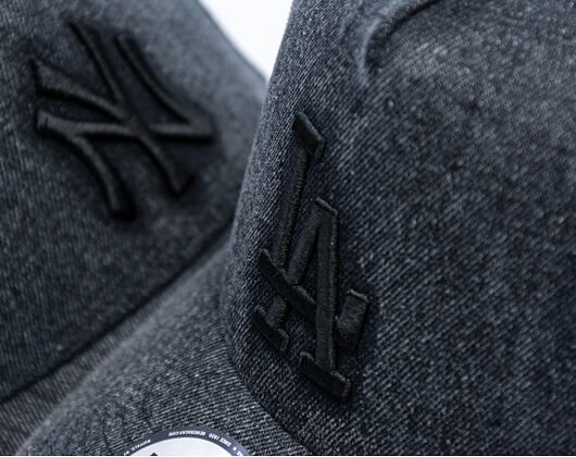 Kšiltovka New Era - MLB Denim 9FORTY A-Frame - LA Dodgers - Black