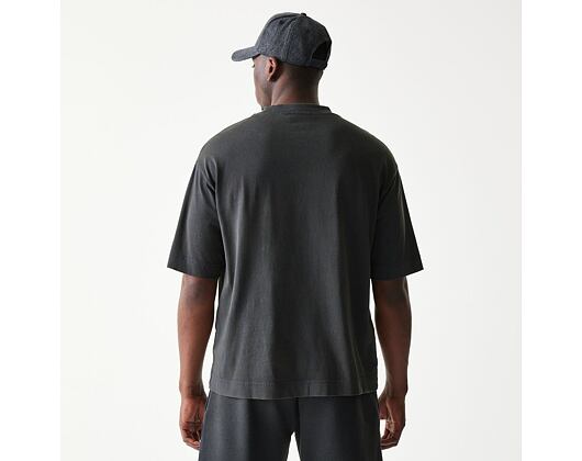 Triko New Era - MLB Washed Boxy Tee - LA Dodgers - Dark Grey