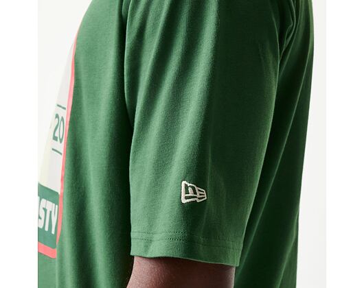 Triko New Era - Fruit Graphic Oversized Tee - Cilantro Green