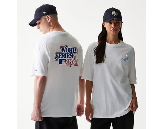 Triko New Era - MLB World Series Tee - LA Dodgers - White
