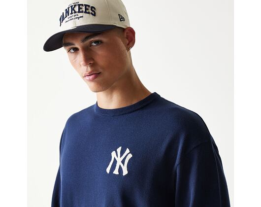 Svetr New Era - MLB Essential Knit Sweater - NY Yankees - Navy
