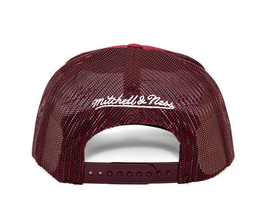 Kšiltovka Mitchell & Ness - Colorado Avalanche - Evergreen Trucker - Maroon