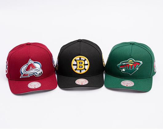 Kšiltovka Mitchell & Ness - Colorado Avalanche - Double Clutch Pro Snapback - Maroon