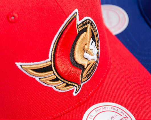 Kšiltovka Mitchell & Ness - Ottawa Senators - Team Ground 2.0 Pro Snapback - Red