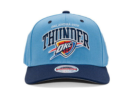 Kšiltovka Mitchell & Ness - NBA Team Arch Snapback - Oklahoma City Thunder - Blue