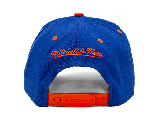 Kšiltovka Mitchell & Ness - NBA Team Arch Snapback - New York Knicks - Blue / Orange