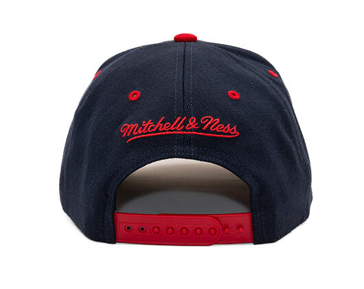 Kšiltovka Mitchell & Ness - NBA Team Arch Snapback - Houston Rockets - Navy / Red