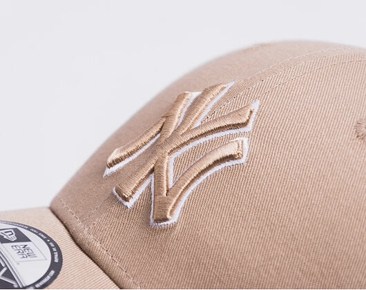 Kšiltovka New Era - MLB Outline 9FORTY - NY Yankees - Light Brown
